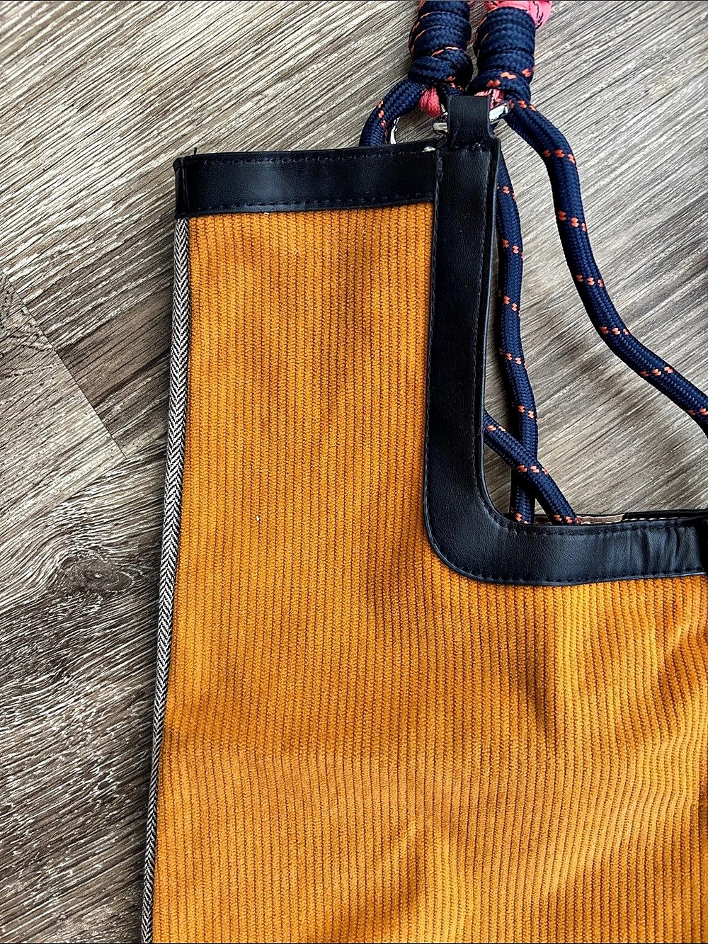 Orange & Gray Tote Bag - Picture 3 of 4